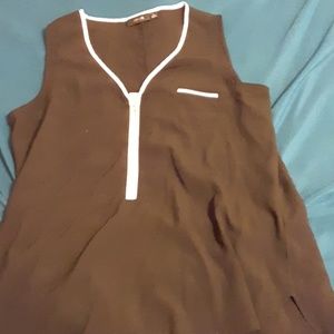 Black and white shirt